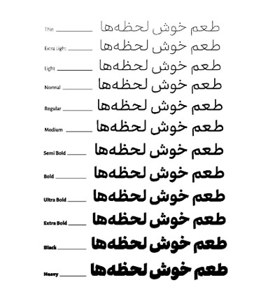 فونت آریا رایگان